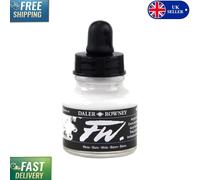 Intermixable White Acrylic Ink 1oz (29.5ml) - Ideal for Artists & Illustrators