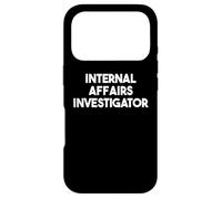 Internal Affairs Investigator Case for iPhone 17 Pro