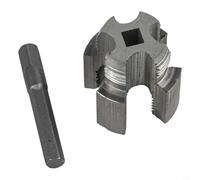Internal and External Thread Cutter for PPR Water Pipes 20mm and 25mm, Integrated 1-Piece Metal Design, Quick and Wear-Resistant Threading Tool for(25MM)