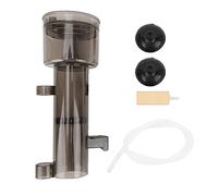 Internal Aquarium Protein Skimmer, Marine Fish Tank Foam Filter, Compact Pneumatic Skimmer with Natural Bubble Wood for Reef Tanks, Includes Suction Cups and (RS-4003)