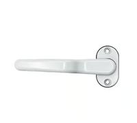 Internal Bi-Fold Door Handle for Liniar Folding Door Systems, 92mm PZ Centres, Slimline, Black and White Finish (White)