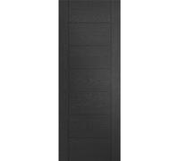 Internal Black FD30 Fire Door - 2040 x 726 x 44mm - Palermo - XL Joinery