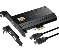 Internal Capture Card, PCIe Capture Card, Stream and Record in 4K60 with Ultra-Low Latency, Work with PS4,PS5, Xbox, Nintendo Switch, in OBS, YouTube, for PC Windows