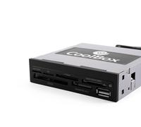 Internal Card Reader Coolbox Crcoocr4002L Usb 2.0 Black Grey NEW