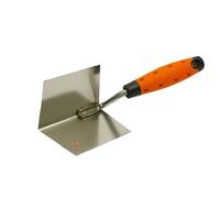 Internal Corner Trowel 90 Plastering Skimflex Inside Angle Trowel Twitcher - Stainless Steel Angles in Plaster & Render | Durable | Ideal for Skimming & Rendering