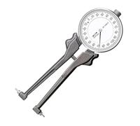 Internal Dial Caliper Gauge, High Accuracy Replaceable 55-153mm, 0.01mm Precision with 10 Interchangeable Heads for Bore Sizes, Inner Diameters, Grooves, Cylinder Bore
