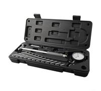 Internal Diameter Measuring Tool for Dial Indicator Bore Gauge 50-160mm 0.01mm Accuracy with 12 Probes for CNC Metalworking Inspection Use