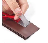 Internal Door Draft Excluder Strip Tape, 100 cm TPE Bottom Seal Stopper for Sliding & Sash Doors, 2.8-4.5 cm Width, 0-30 mm Gap Sealing