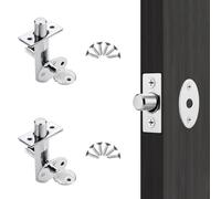 Internal Door Lock Security Bolt 2 Pairs Dead Bolts for Internal Door Bolts for Internal Doors with Keys and Screws for hinged ，Wooden Doors and Internal Window