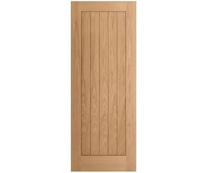 Internal Door Oak Veneer Cottage Style Unfinished
