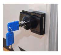 Internal/External Lock IMC Door Lock For Entrance Door Black Edition 1507B