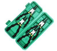 Internal External Snapped Rings Pliers Set Effort Saving Auto Return Spring for Professional Repair Internal Pliers
