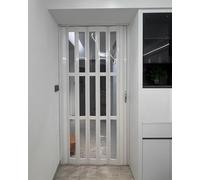 Internal Folding Door with Magnetic Sliding Screen and Metal Rail Track System for Versatile Room Division