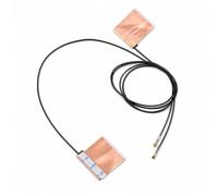 Internal Laptop WiFi Antenna for PC, Notebook, Desktop & Motherboard | 2.4GHz/5GHz/6GHz | 4th Generation U.FL (Compatible with MHF4 and IPEX4) Connectors on M2 Wi-Fi Cards | 2-Pack