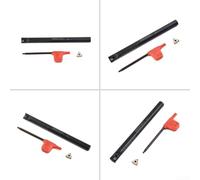 Internal Lathe Threading Boring Bar SNR0010K11 10mm Shank Robust Construction Right Hand Tool for Workshop Lathes 125mm Long
