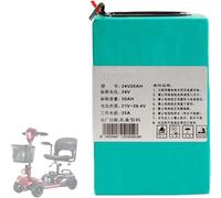 Internal Lithium Battery 24 V 12 Ah 20, Replacement Battery for Electric Wheelchair for Elderly People with Reduced Mobility Four