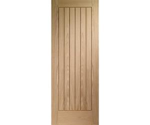 Internal Oak Cottage FD30 Fire Door - Pre-Finished - 2040 x 726 x 44mm - Suffolk Premium - XL Joinery