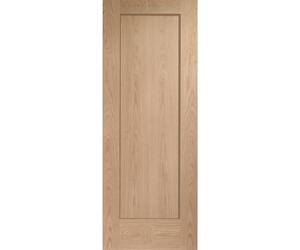 Internal Oak One-Panel Door - Pre-Finished - 1981 x 838 x 35mm - Pattern 10 - XL Joinery