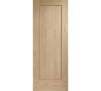 Internal Oak One-Panel Door - Unfinished - 1981 x 686 x 35mm - Pattern 10 - XL Joinery