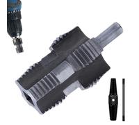 Internal Pipe Threading, Pipe Thread Tool - Electric Drill Accessories for Plumbing | Reusable Pipe Thread 1/2", 3/4", 1" Maintenance Tool for Elect Drill