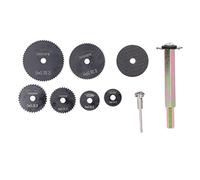 Internal Plastic Pipe Cutter with Grinding Wheel, PVC Plumbing Inside Cutter Saw Blades Set, Carbon Steel Construction for Durability, 6PCS Multi - Size Blades for Various Pipe Cut