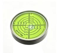 Internal printing 6'/2mm Point high Precision Universal Level Bubble Metal Level Bubble Water Leveler Cross Level Gauge Small Household (Luminous green magnetic)