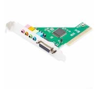 Internal Sound Card 4.1 Surround CMI8738 Processor for Windows PC Computer Gaming Music PCI Express Board