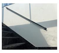 Internal Stair Handrail Metal Railing for Indoor Stairs Wall Mounted Handrail Kit Complete Set Industrial Wrought Iron Tube for Porch Steps.