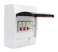 Internal Switch Power Supply Box with 40A 30mA RCD for Garage, Power Supply Garage Residential Building Electricity Box