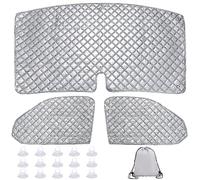 Internal Thermal Blind for Fiat Ducato 06-24, 3PCS Windscreen Cover | Thermal Insulated Window Covers, UV Protection Sunshade, Privacy Blinds for Peugeot Boxer Citroen Motorhome Campervans