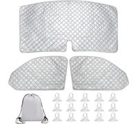 Internal Thermal Blind Window Cover Set For VW T5 T6 Sunshade Windscreen Protection Windshield Sunshade