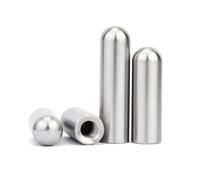 Internal Thread Dowel Pin, 304 SS Internal Thread Cylindrical Pins Round Head M3 M4 M5 M6 4-5x10-50mm Pack Of 5/10(5pcs 4x50xM3)