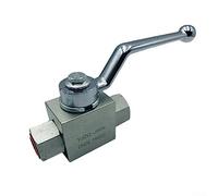 Internal Thread High Pressure Ball Valve,Hydraulic 2 Way Female High Pressure Ball Valve - M16*1.5 To M27*2-500 Bar MWP,M16X1.5-DN8