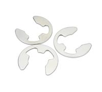 Internal Tooth Star Lock Washers Retaining Ring Washer E Clip Circlip 304 Stainless Black Steel M1.2-M24 810 Pcs(304 stainless steel,M9 10pcs)