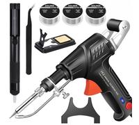 Internally Heated Industrial Laser Welding Tool - Handheld 110V/220V Welder for Metal, Rust Removal & Cutting | Precision Welding System for Professionals (Black 220V)