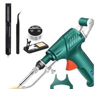 Internally Heated Industrial Laser Welding Tools,Multi-Function Soldering Iron Kit,3-in-1 Fully Automatic Industrial-Grade Welding Machine,for Industrial Home DIY(Green)