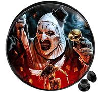 Internally Threaed Screw fit Acrylic Flesh Tunnel Ear Gauge Plug Double Flare Stretcher Expander Piercing Available Size 2g (6mm) to 1" (25mm)(1 Pair), Wood Stone Glass Silicone