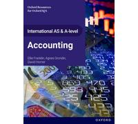 International AS and A-level Accounting: OxfordAQA International A-level Accounting (9615) : Student Book