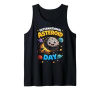 International Asteroid Day Space Science Awareness Art Tank Top