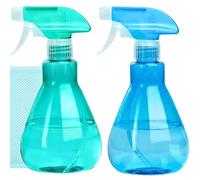 INTERNATIONAL BRANDS EXCESS STOCK TRADING U.K. I BEST U.K iBest UK Spray Bottles for Cleaning | Pack of 2 | 500ml | Mist Trigger, Leak Proof | Gardening, Hair Styling, Household Use (Plain)