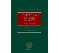International Capital Markets: Law And Institutions