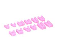 International Chess Shape Silicone Molds Set, Food - Grade Cake Mold for Chocolate Fondant Soap Making, 12 - Piece DIY Dessert Mould with Chess Design, Microwave Oven Freezer