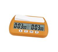 ＡＷＨＡＯ International Chess Timer Clock, Chess Accessory, Portable Tournament Clock, Memory Function, Yellow