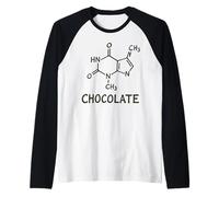 international chocolate day Funny Chocolate Lovers Chemistry Raglan Baseball Tee