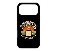 International Coffee Day October 1 Retro Coffee Mug Case for iPhone 17 Pro Max