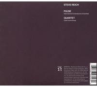 INTERNATIONAL CONTEMPORARY ENSEMBLE/COLIN CURRIE GROUP - STEVE REICH: PULSE; QUA
