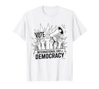 International Day of Democracy Civic Art T-Shirt