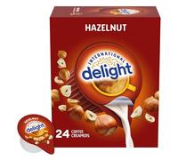 International Delight Coffee Cream Singles Hazelnut (Pack of 24)