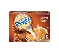 International Delight Hazelnut Non-Dairy Creamer Cups 48 Single Serve Coffee Creamer Cups