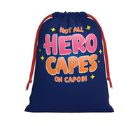 International Doctors Day Print Ultra Soft Plush Christmas Party Gift Bags, Drawstring Xmas Candy Treat Favors Holiday Sacks, Wedding Jewelry Pouches